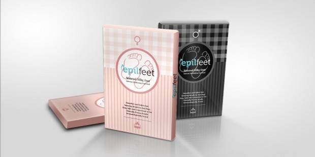 EpilFeet -złuszczająca maska do stóp